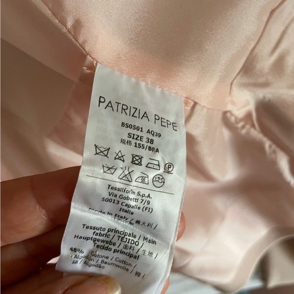 Patrizia Pepe Dress Suit Set Nude Pink - Picture 13 of 15